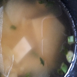 定番　大根と豆腐のお味噌汁